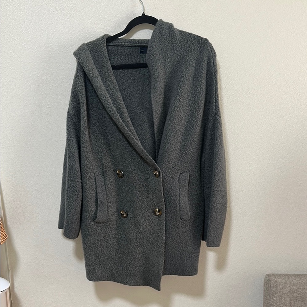 Zara Gray Teddy Jacket